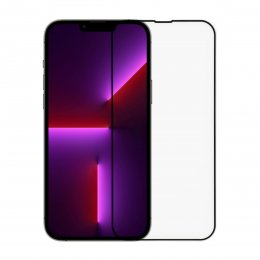 Skärmskydd iPhone 13 Pro Max/14 Plus - 3D Härdat Glas Svart