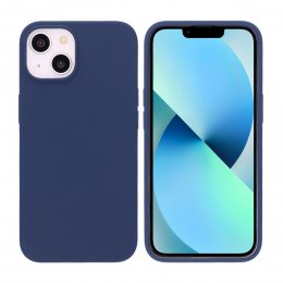 iPhone 14 Mobilskal Silikon RV - Blå