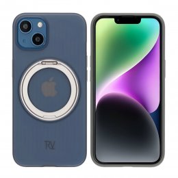 iPhone 13/14 RV Skal Roterande Magnet Stativ - Grå