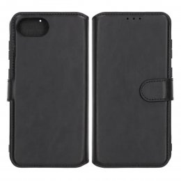 Rvelon Plånboksfodral Magnet för iPhone 16e - Svart