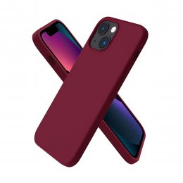 iPhone 14 Plus Silikonskal RV - Röd