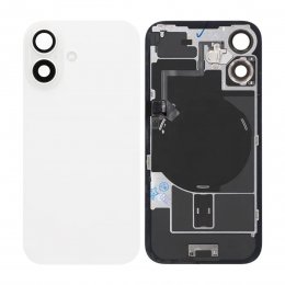 iPhone 16 Baksida Glas Komplett OEM - Vit