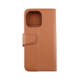 iPhone 13 Pro Max Plånboksfodral med Extra Kortfack - Gyllenbrun