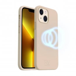 iPhone 14 Plus Silikonskal RV MagSafe - Beige