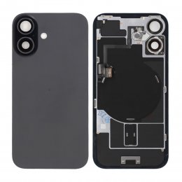 iPhone 16 Baksida Glas - Svart