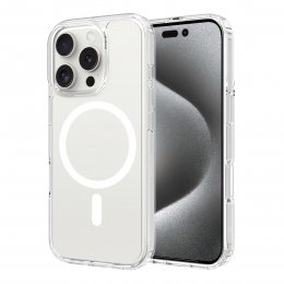 iPhone 16 Pro Mobilskal MagSafe RV - Transparent