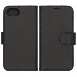 iPhone 16e Plånboksfodral med Stativ - Svart