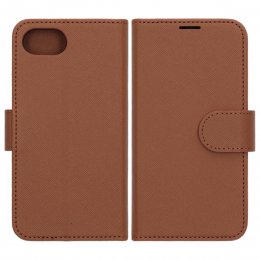 iPhone 16e Plånboksfodral med Stativ - Brun