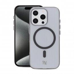 iPhone 16 Pro Max Mobilskal Korrugerad Magsafe RV - Grå