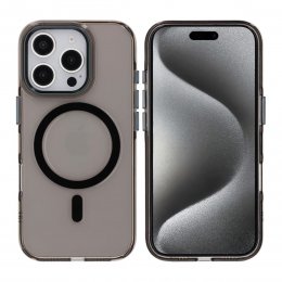 iPhone 16 Pro Max Mobilskal TPU Magnet RV - Svart