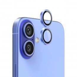 iPhone 16 Plus iPhone 16/16 Plus Lins Kameraskydd - Ljusblå