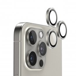 iPhone 16 Pro Max iPhone 16 Pro Lins Kameraskydd - Titangrå