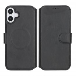 iPhone 16 Plus Plånboksfodral Rvelon - Svart