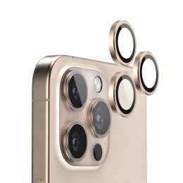 iPhone 16 Pro Max iPhone 16 Pro Lins Kameraskydd - Guld