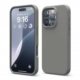 iPhone 16 Pro Max Mobilskal Silikon RV - Grå