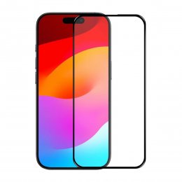 Skärmskydd iPhone Air Härdat Glas 3D - Svart