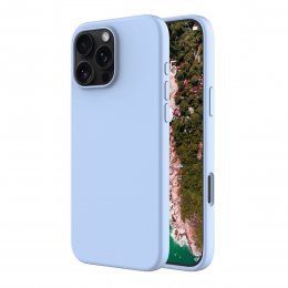 RV Mobilskal Silikon MagSafe för iPhone 16 Pro - Ljusblå