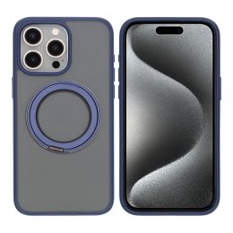 iPhone 15 Pro Max Mobilskal med Magsafe Stativ - Blå