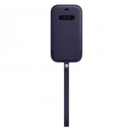 Apple iPhone 12/12 Pro Läderfodral med MagSafe - Mörkviolett