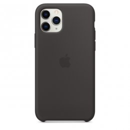 apple iphone 11 pro original silikonskal svart 