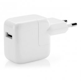 Apple iPhone & iPad 12W USB Strömadapter MD836ZM/A Original laddare till iPad, iPhone, Apple Watch, iPod.