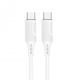 Dudao L5S USB-C till USB-C kabel 100W 1 Meter Vit-2