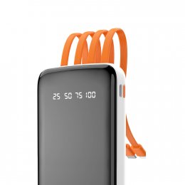 Dudao K6Pro Universal Powerbank 10000mAh USB-A/Type-C/Lightning - Vit