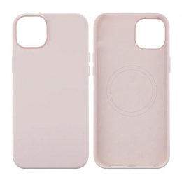 iPhone 15 Plus Silikonskal RV MagSafe - Rosa