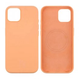 iPhone 15 Plus Silikonskal RV MagSafe - Gul