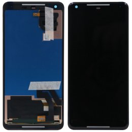 google pixel 2 xl original p-oled display skärm svart