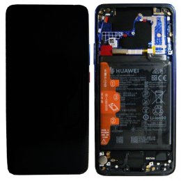 huawei mate 20 pro original ips lcd display skärm twilight med batteri