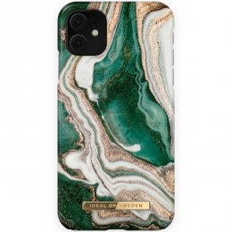 iDeal Fashion mobilskal Skal iPhone 11 XR Golden Jade Marble