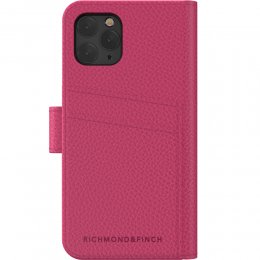 iPhone 11 pro skal fodral rosa Richmond Finch wallet planbok