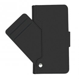 miniplånbok i svart fodral för iphone 11 pro
