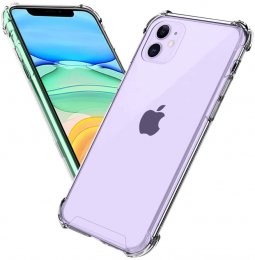 iPhone 11 Skal Shockproof Clear Ultra Thin Transparent Soft TPU Protective
