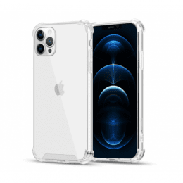 iPhone 12 / 12 Pro Shockproof Skal - Transparent