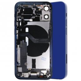 iphone 12 mini bakre hölje blå med delar