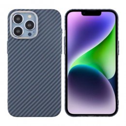 iPhone 15 Pro Mobilskal i Kolfiber Blå