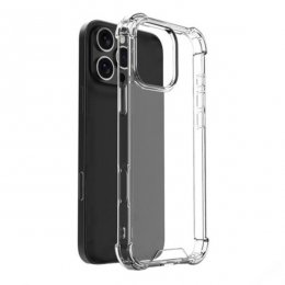 iPhone 16 Pro Max Mobilskal Stöttåligt Transparent