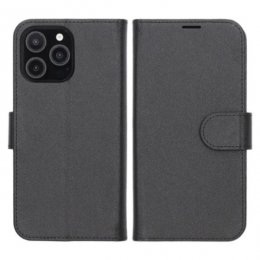 iPhone 16 Pro Max Plånboksfodral med Stativ Svart