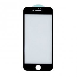 iPhone 7 iPhone 8 Plus Skärmskydd 3D Härdat Glas Svart