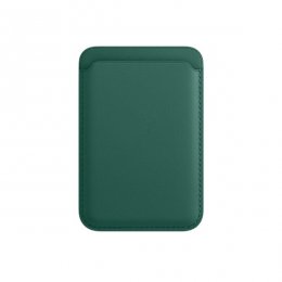 iphone magsafe plånboksfodral mörk grön