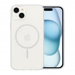 Magsafe Stöttåligt Skal för iPhone 15 - Transparent