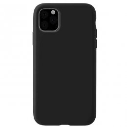 melkco qqua silicone case silikonskal mobilskal iphone 11 pro svart
