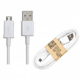 Micro USB Kabel - 1 Meter - Vit