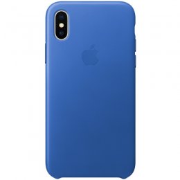Apple Läderskal Original för iPhone X blue