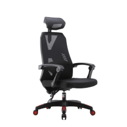 NG ERGO FORCE, Nordic Gaming Ergo Force - gamer stol - indbygget lændestøtte - justérbar - mesh - svart