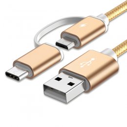 USB Laddningskabel 2 i 1