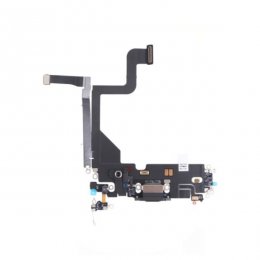 Phone 13 Pro Laddkontakt Flexkabel Svart Reservdel