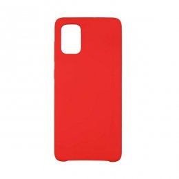 Samsung Galaxy A51 Silikonskal Röd